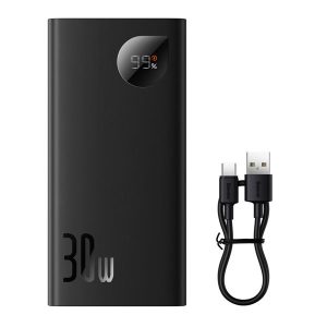 BASEUS Adaman2 Digital Display Fast Charge Power Bank 10000mAh 30W BASEUS Adaman2 Digital Display Fast Charge Power Bank 10000mAh 30W